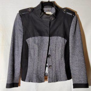 Karen Millen, US 8, and Black/Tweed